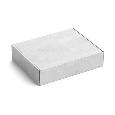 Boîte mailer en kraft avec impression sur le couvercle