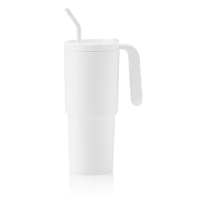 Vaso Blanco de acero reciclado 900ml