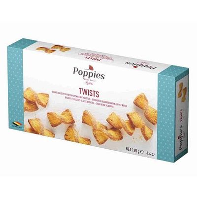 Puff pastry twists with butter 125 g.