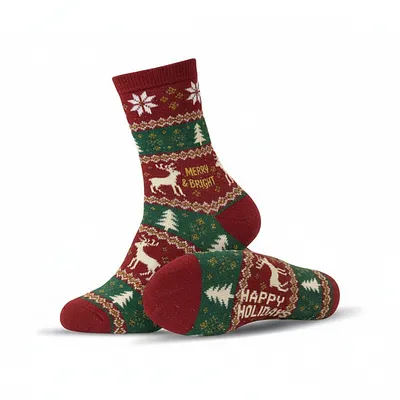 Calcetines algodón personalizados de Navidad