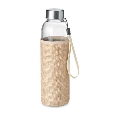 Glass bottle with case 500ml