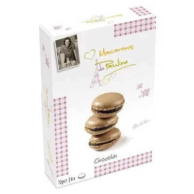 Pauline's Macarons | Chocolate Flavor 72 g.