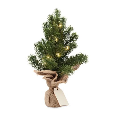 Mini árbol Navidad plástico