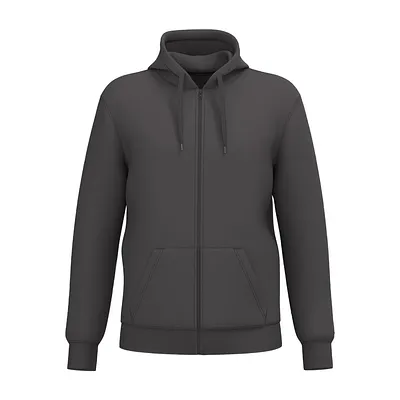 Unisex recycled hoodie with zipper