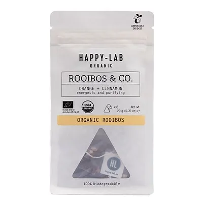 Rooibos and Co. Compostable Bag 8 Pyramids