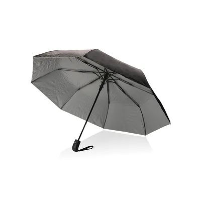 21" bicolor Impact AWARE ™ 190T RPET mini umbrella
