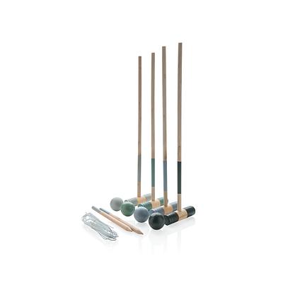 Juego croquet de madera