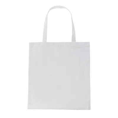 Tote blanca de algodón reciclado 145gr