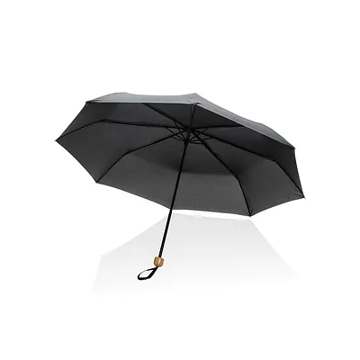 20.5" Impact AWARE ™ Mini Bamboo RPET 190T Umbrella