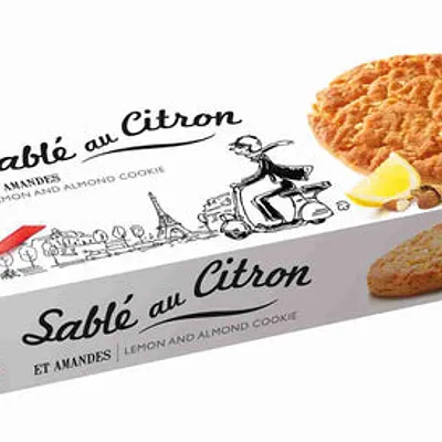 Artisan Lemon and Almond Cookies 150 g.